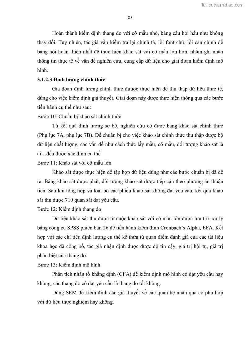 Luận án tiến sĩ quản trị kinh doanh Mối quan hệ giữa nhận thức rủi ro, hạnh phúc chủ quan và ý định quay lại của khách du lịch tại Việt Nam - Trường hợp nghiên cứu tại thành phố Hồ Chí Minh - 9 Trang 100