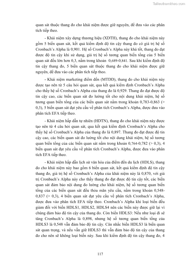Luận án tiến sĩ quản trị kinh doanh Nâng cao năng lực cạnh tranh điểm đến du lịch ở Bạc Liêu - 12 Trang 137