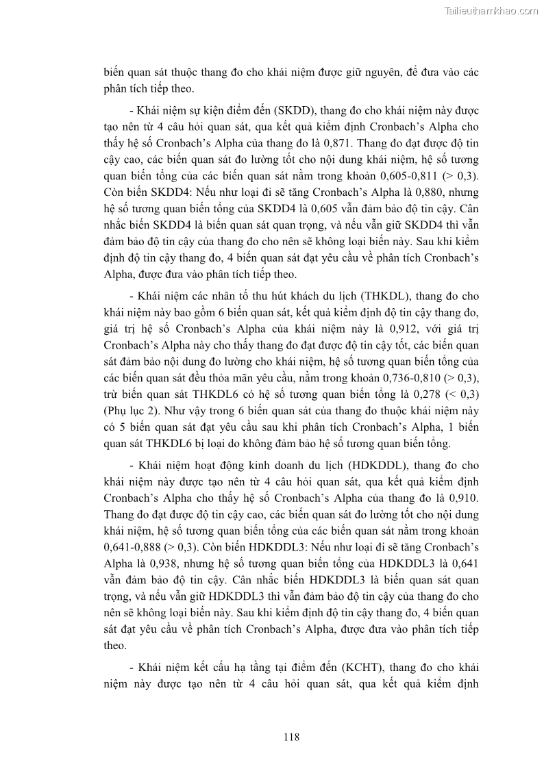 Luận án tiến sĩ quản trị kinh doanh Nâng cao năng lực cạnh tranh điểm đến du lịch ở Bạc Liêu - 12 Trang 138
