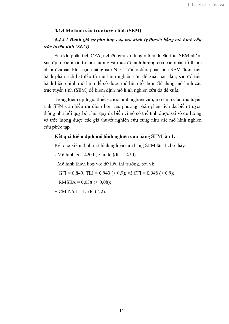 Luận án tiến sĩ quản trị kinh doanh Nâng cao năng lực cạnh tranh điểm đến du lịch ở Bạc Liêu - 15 Trang 171