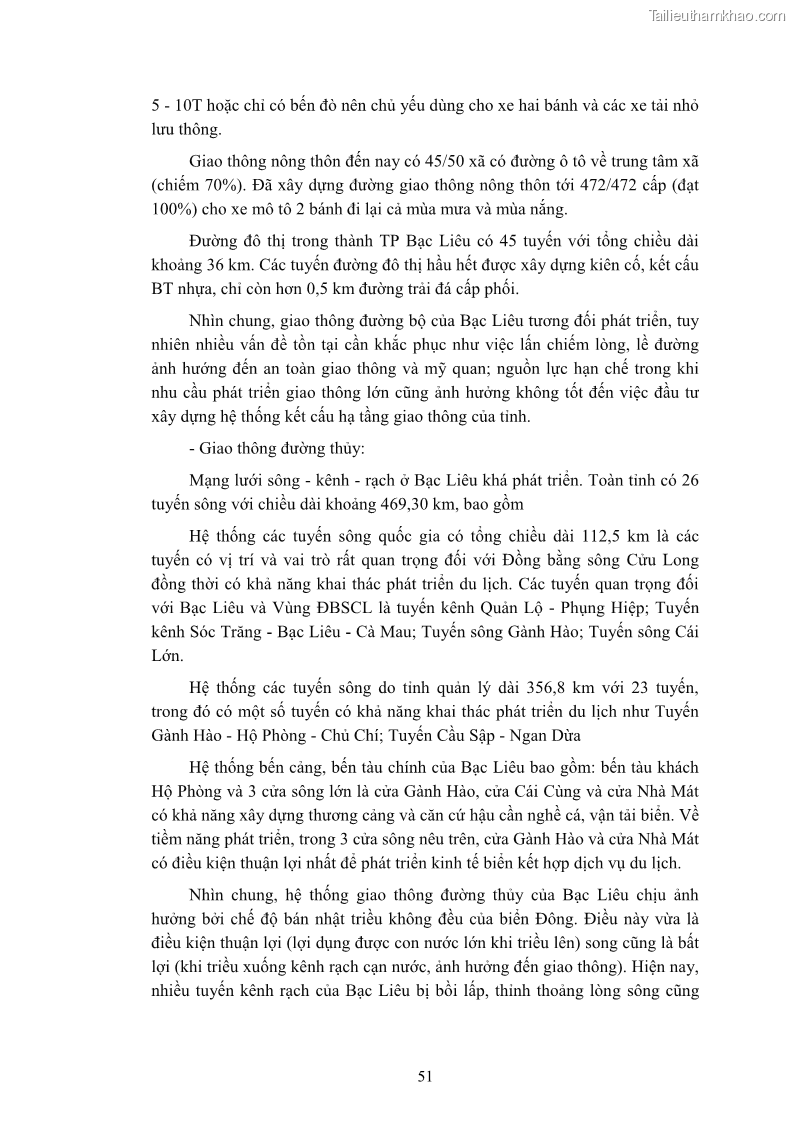 Luận án tiến sĩ quản trị kinh doanh Nâng cao năng lực cạnh tranh điểm đến du lịch ở Bạc Liêu - 6 Trang 71