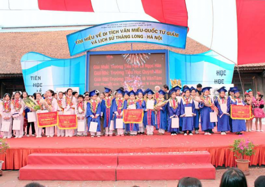 Hình 7 Hoạt động giáo dục giá trị di sản Nguồn vanmieu gov vn 2016 Hình 8 Lễ 8