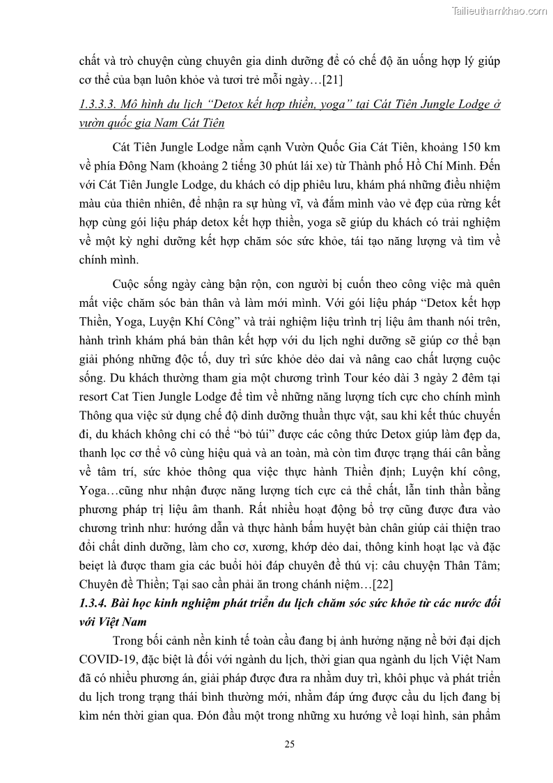 Khóa luận tốt nghiệp việt nam học Tiềm năng khai thác và phát triển loại hình du lịch chăm sóc sức khỏe ở Quảng Ninh - 3 Trang 35