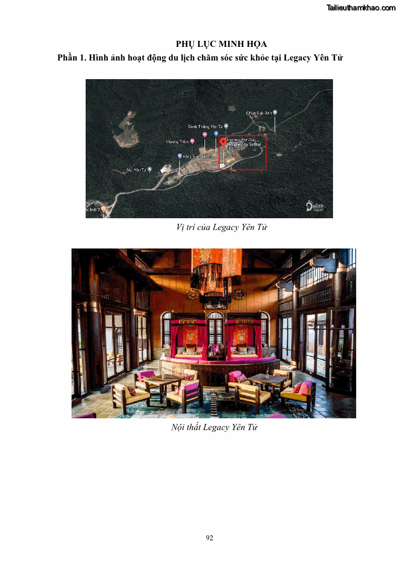 Khóa luận tốt nghiệp việt nam học Tiềm năng khai thác và phát triển loại hình du lịch chăm sóc sức khỏe ở Quảng Ninh - 9 Trang 102