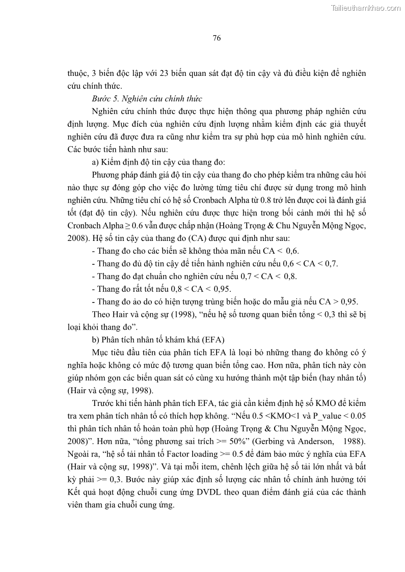 Luận án tiến sĩ Nghiên cứu chuỗi cung ứng dịch vụ du lịch tại vùng Đồng bằng sông Hồng và Duyên hải Đông Bắc Việt Nam - 8 Trang 86