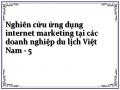 Phương Pháp Thực Hiện Nghiên Cứu Ứng Dụng Internet Marketing Tại Các Doanh Nghiệp Du Lịch Việt Nam