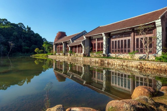 Trung tâm chăm sóc sức khỏe Am Tuệ Tĩnh Ngâm bồn thảo dược Trải nghiệm làng 4