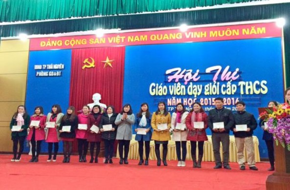 Hình 16 Hội thi giáo viên dạy giỏi cấp THCS thành phố Thái Nguyên Hình 17 Học 15