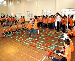 Hình 21 Trường THCS 915 Gia Sàng thành Phố Thái Nguyên tổ chức Chương trình 21