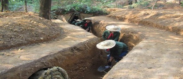 Hình 12 Trường THCS Thịnh Đức thành phố Thái Nguyên tham gia Diễn tập khu vực 5