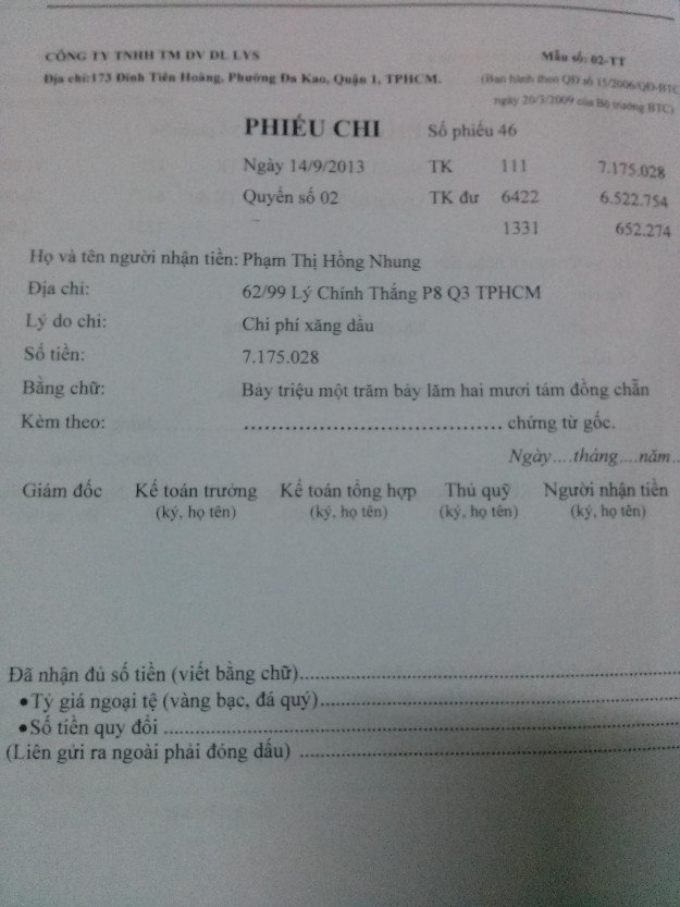 Kế toán tập hợp doanh thu chi phí và xác định kết quả hoạt động kinh doanh tại Công ty TNHH Thương mại Dịch vụ Du lịch LYS 12 3