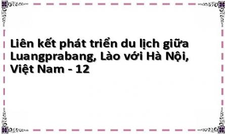 Giải Pháp Tăng Cường Liên Kết Phát Triển Du Lịch Luangprabang Và Hà Nội