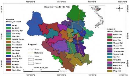 Một Số Hình Ảnhvề Vị Trí Địa Lý Và Điểm Đến Du Lịch Tiêu Biểu Của Thành Phố Hà Nội