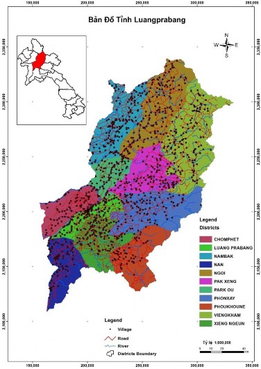 Nguồn Sở tài nguyên và môi trường tỉnh Luangprabang Một số điểm du lịch 9