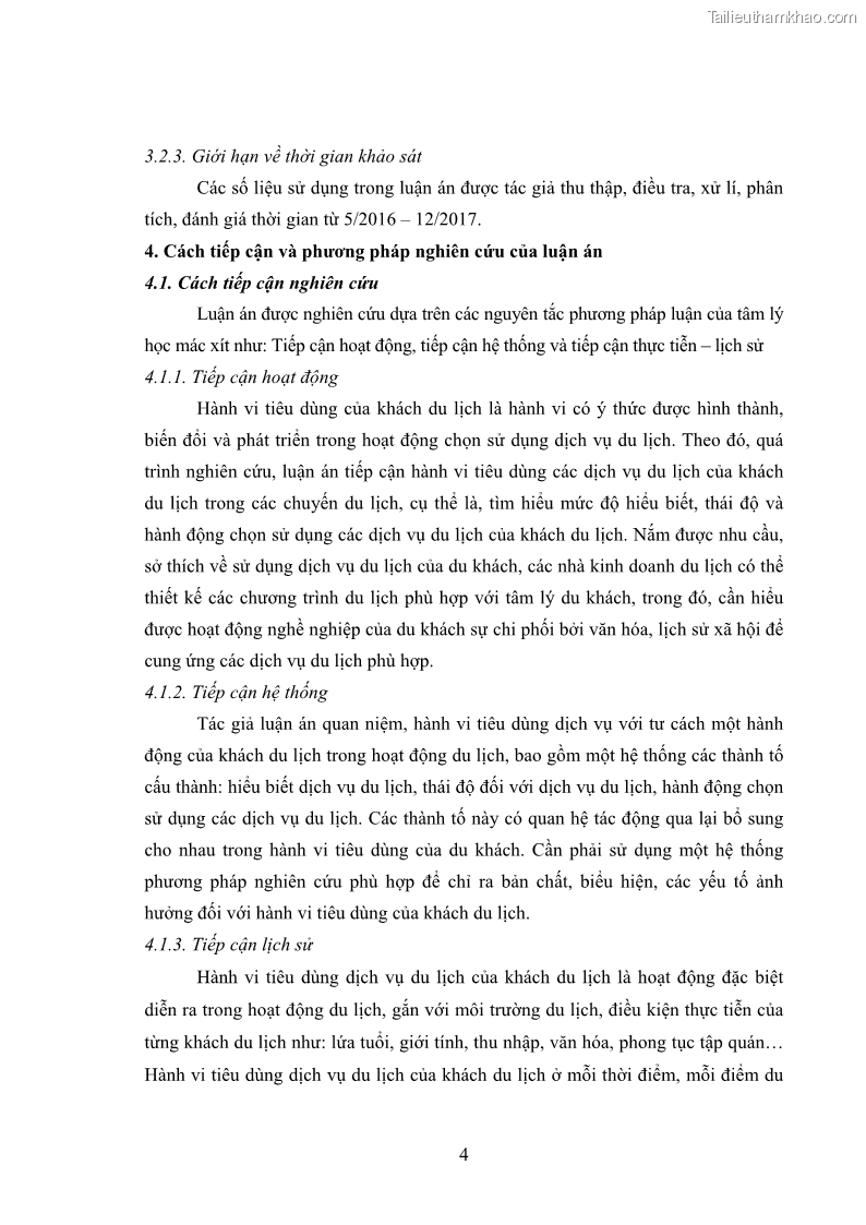 Luận án tiến sĩ tâm lý học Hành vi tiêu dùng của khách du lịch trong nước - 1 Trang 11