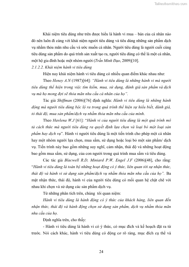 Luận án tiến sĩ tâm lý học Hành vi tiêu dùng của khách du lịch trong nước - 3 Trang 31