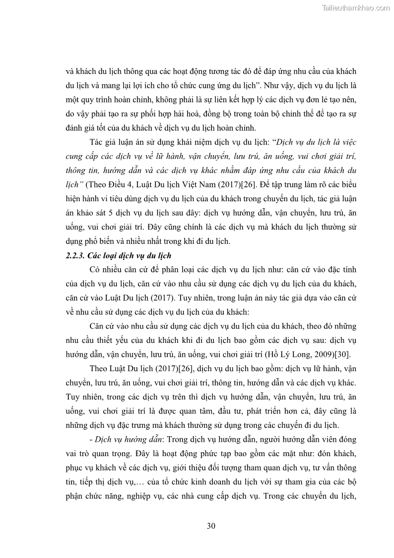 Luận án tiến sĩ tâm lý học Hành vi tiêu dùng của khách du lịch trong nước - 4 Trang 37