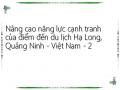 Nâng cao năng lực cạnh tranh của điểm đến du lịch Hạ Long, Quảng Ninh - Việt Nam - 2