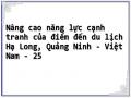 Nâng cao năng lực cạnh tranh của điểm đến du lịch Hạ Long, Quảng Ninh - Việt Nam - 25