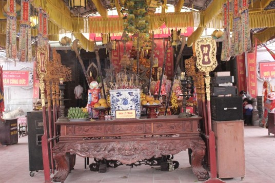 Một số hình ảnh tại đền Tiên La 14