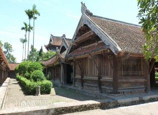 Kiến trúc đặc sắc của chùa Keo Lễ hội ở chùa Keo Đền Trần Quang cảnh 2