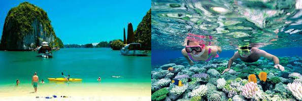 Chèo thuyền Kayak và lặn biển tại Cát Bà Vườn Quốc Gia Cát Bà Khu dự trữ 2