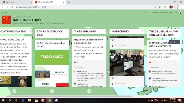 Như vậy có thể thấy rằng Padlet đã phát huy cao độ khả năng của mình trong 1