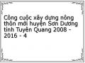 Tăng Trưởng Gtsx Các Ngành Kinh Tế Huyện Sơn Dương Giai Đoạn 2005 - 2008 (Tính Theo Giá So Sánh 1994, Đơn Vị %)