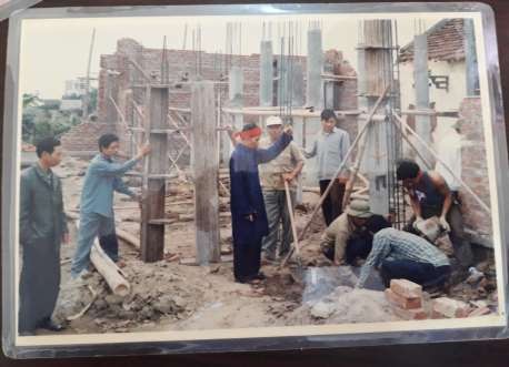 5 2 1 Trùng tu ngôi Công đồng đền Tranh xã Đồng Tâm Nguồn tác giả chụp 8