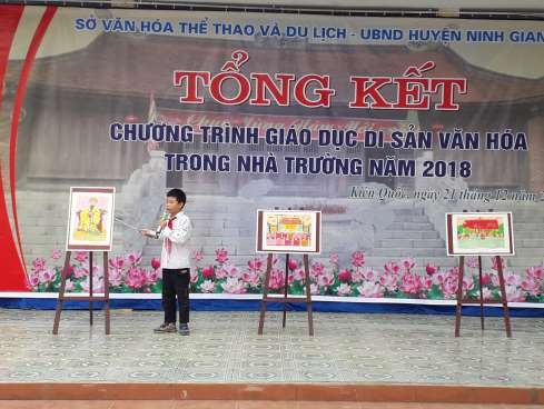 5 3 7 Chương trình giáo dục di sản văn hoá cho học sinh tiểu học tại huyện 7