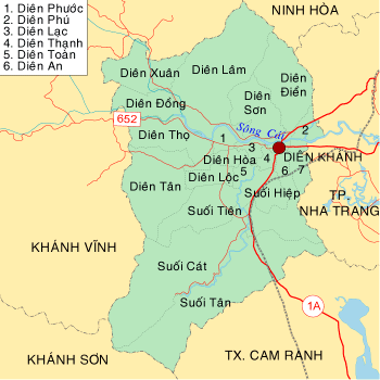 Ảnh 5 1 2 Bản đồ Huyện Diên Khánh tỉnh Khánh Hòa Nguồn Internet Ảnh 5 1 3 2