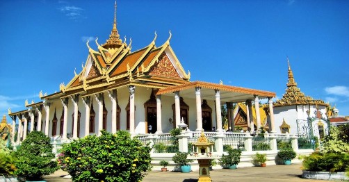 Chùa Vàng Chùa Bạc Thủ đô Phnom Penh Thành phố Siem Reap 2