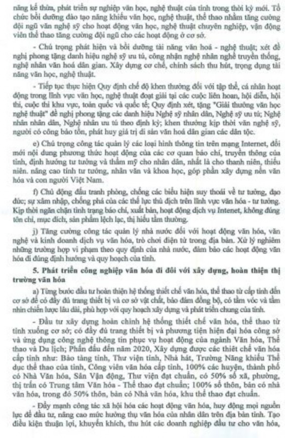 Đảng bộ tỉnh Hòa Bình lãnh đạo xây dựng đời sống văn hóa từ năm 2006 đến năm 2015 16 3