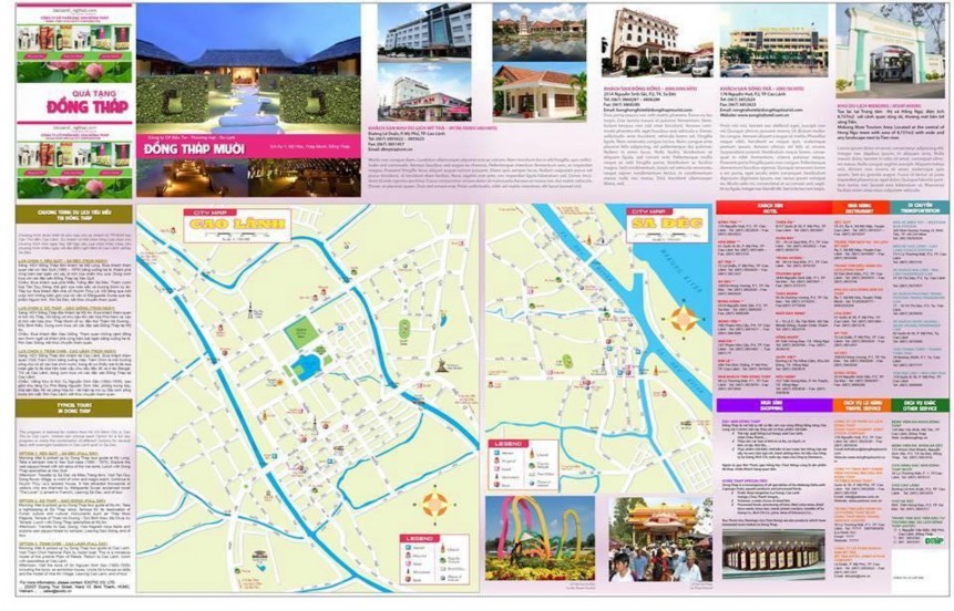 Hình 4 Bảng đồ của Khu Ramsar Tràm Chim 1