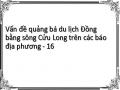 Vấn đề quảng bá du lịch Đồng bằng sông Cửu Long trên các báo địa phương - 16