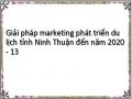Giải pháp marketing phát triển du lịch tỉnh Ninh Thuận đến năm 2020 - 13