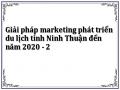 Giải pháp marketing phát triển du lịch tỉnh Ninh Thuận đến năm 2020 - 2