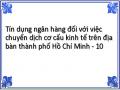 Khái Quát Chuyển Dịch Cơ Cấu Kinh Tế Thành Phố Hồ Chí Minh