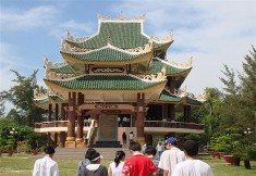 Cây dừa Bến Tre Khu tưởng niệm Nguyễn Đình Chiểu 86