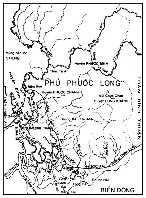 BẢN ĐỒ HÀNH CHÁNH NAM KỲ LỤC TỈNH NĂM 1836 BẢN ĐỒ HÀNH CHÁNH NAM KỲ THỜI 2
