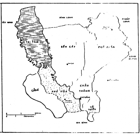 ĐỒ HÀNH CHÁNH NAM KỲ THỜI PHÁP THUỘC BẢN ĐỒ HÀNH CHÁNH BÌNH DƯƠNG NĂM 1963 6