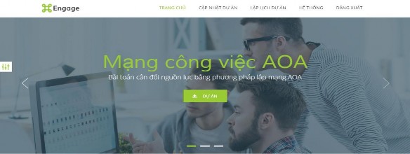 b Cập nhật dự án c Cập nhật phiên bản d Cập nhật dữ liệu e Xem kết 3