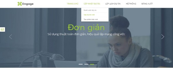 c Cập nhật phiên bản d Cập nhật dữ liệu e Xem kết quả đã có Lập lịch 4