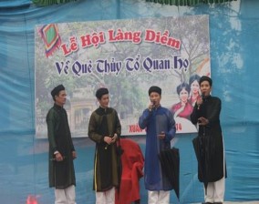 Hội Diềm Hội Lim Đền Đô Chùa Dâu Nguồn Tác giả 3