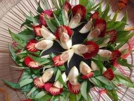 Trầu têm cánh phượng Bánh tẻ làng Chờ Nem làng Bùi Bánh khúc làng Diềm 3