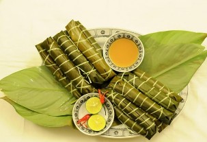 Trầu têm cánh phượng Bánh tẻ làng Chờ Nem làng Bùi Bánh khúc làng Diềm 4