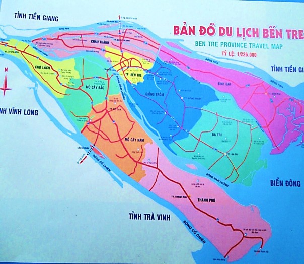Nguồn Sở Văn hóa Thể thao và Du lịch tỉnh Bến Tre Sơ đồ định hướng hệ 2