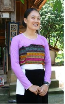 Ảnh 2 Thiếu nữ Thái Mai Châu trong trang phục truyền thống Nguồn Internet Ảnh 2