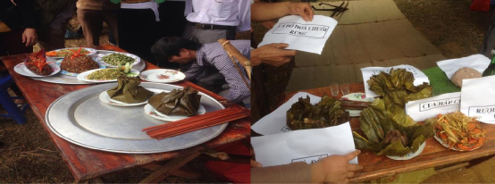 Ảnh 15 Thi nấu ăn giữa các hộ gia đình của người Thái trong lễ hội hiện 12