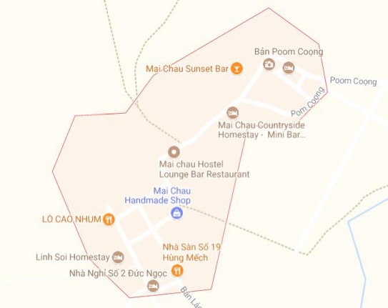 Bản đồ du lịch huyện Mai Châu Nguồn Internet 16